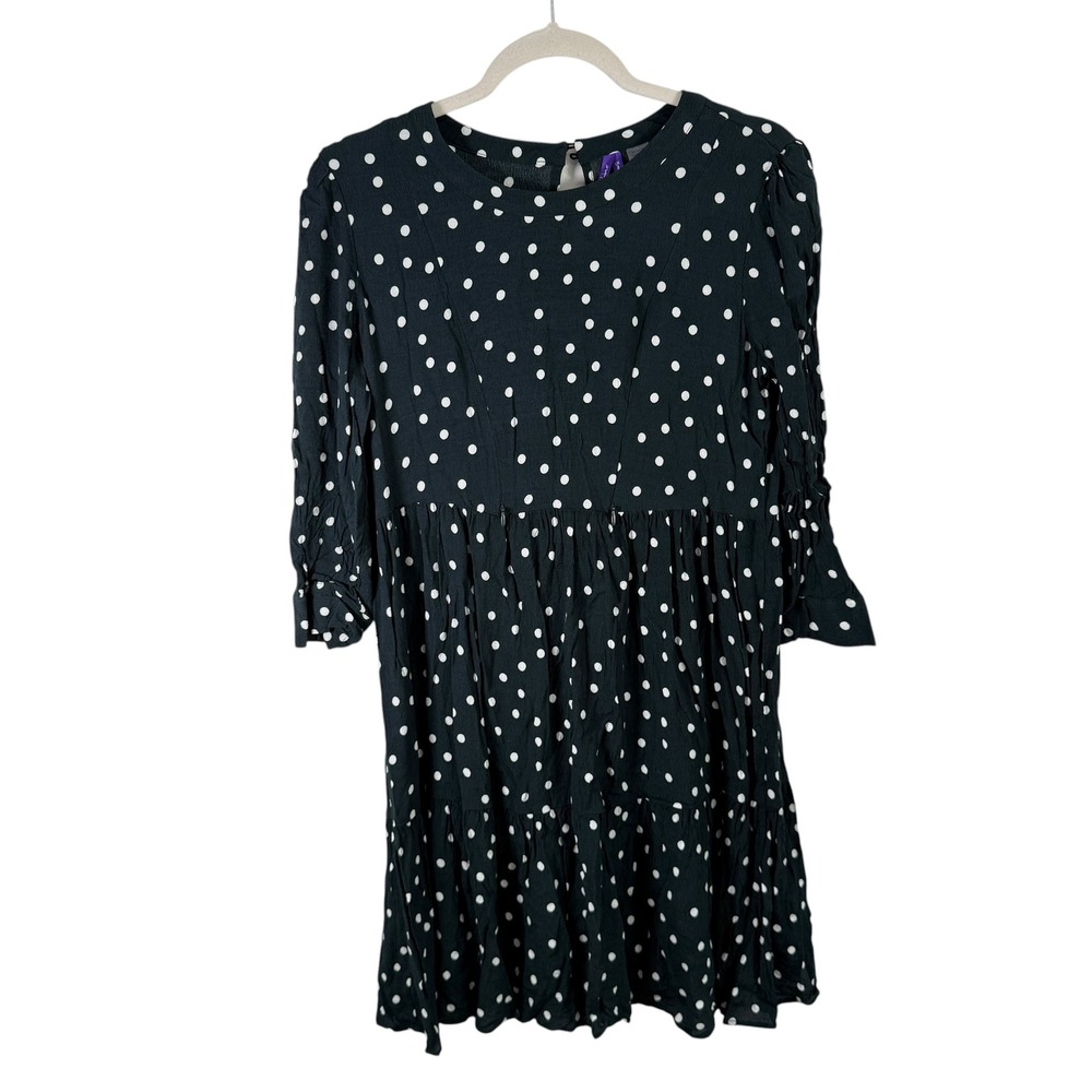 Seraphine Green Polka Dot Maternity Nursing Dress Preppy Office Womens 4 - Picture 2 of 13